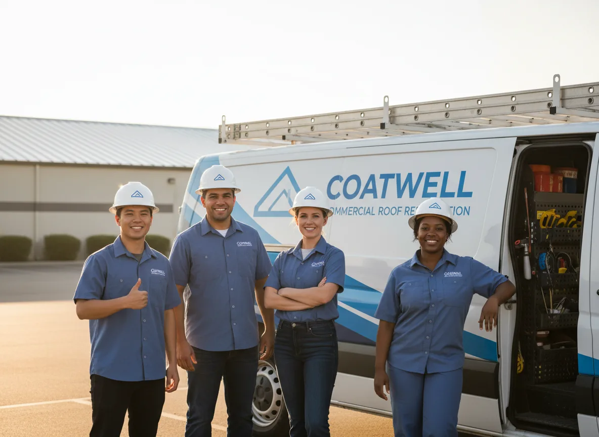 Commercial roof coating company in Arlington, TX